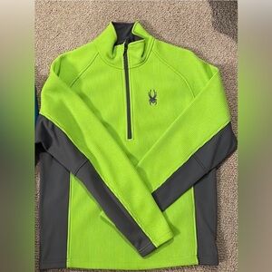 Spyder Lime and Charcoal Jacket